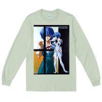 Matcha Neon Genesis Evangelion Rei Ayanami Long Sleeve Tee - InspiraDesign