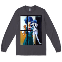 Smoke Neon Genesis Evangelion Rei Ayanami Long Sleeve Tee - InspiraDesign