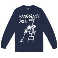 Navy Hangmans Joke Long Sleeve Tee - InspiraDesign