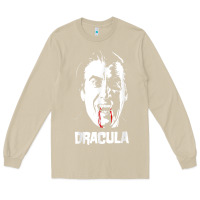 Mushroom dracula vampire classic horror flick white t shirt Long Sleeve Tee - InspiraDesign