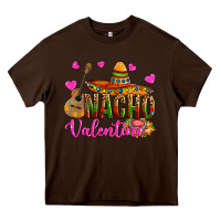 Chocolate Brown nacho valentine Heavy Core Tee - OliviaCreatesArt
