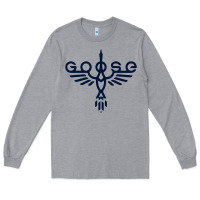 Heather Grey goose music Long Sleeve Tee - InspiraDesign