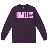 Plum homeless Long Sleeve Tee - InspiraDesign