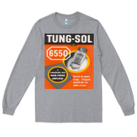 Heather Grey TungSol 6550 Long Sleeve Tee - InspiraDesign