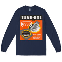 Navy TungSol 6550 Long Sleeve Tee - InspiraDesign