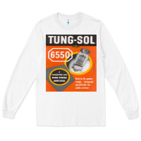 White TungSol 6550 Long Sleeve Tee - InspiraDesign