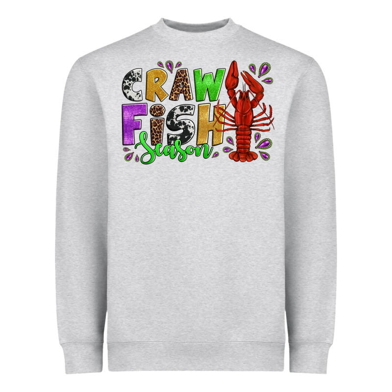 Crawfish Season Mardi Gras Carnival Heavyweight Sweatshirt by Jasminsmagicworld | Teevron