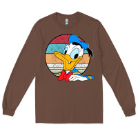 Chestnut Donald duck funny Long Sleeve Tee - InspiraDesign