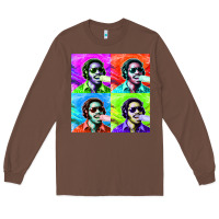 Chestnut STEVIE WONDER! Long Sleeve Tee - InspiraDesign
