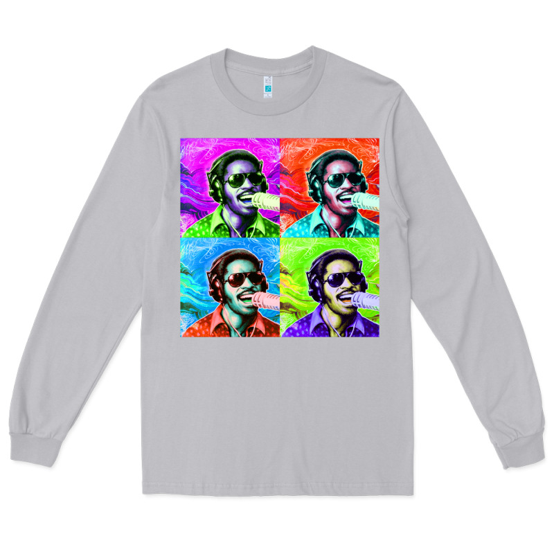 Stevie Wonder! Long Sleeve Tee by InspiraDesign | Teevron