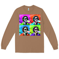 Toasted Coconut STEVIE WONDER! Long Sleeve Tee - InspiraDesign