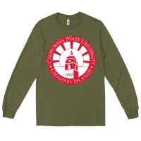 Army Green csu channel islands seal Long Sleeve Tee - InspiraDesign