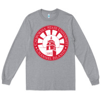 Heather Grey csu channel islands seal Long Sleeve Tee - InspiraDesign