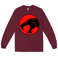 Burgundy thundercats cool Long Sleeve Tee - InspiraDesign