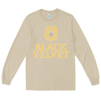 Mushroom BLACK VELVET CANADIAN WHISKY Long Sleeve Tee - InspiraDesign