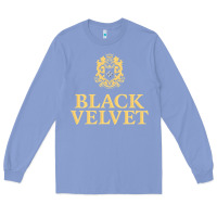 Colony Blue BLACK VELVET CANADIAN WHISKY Long Sleeve Tee - InspiraDesign