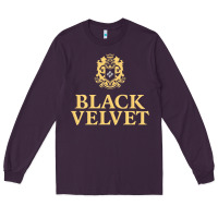 Plum BLACK VELVET CANADIAN WHISKY Long Sleeve Tee - InspiraDesign