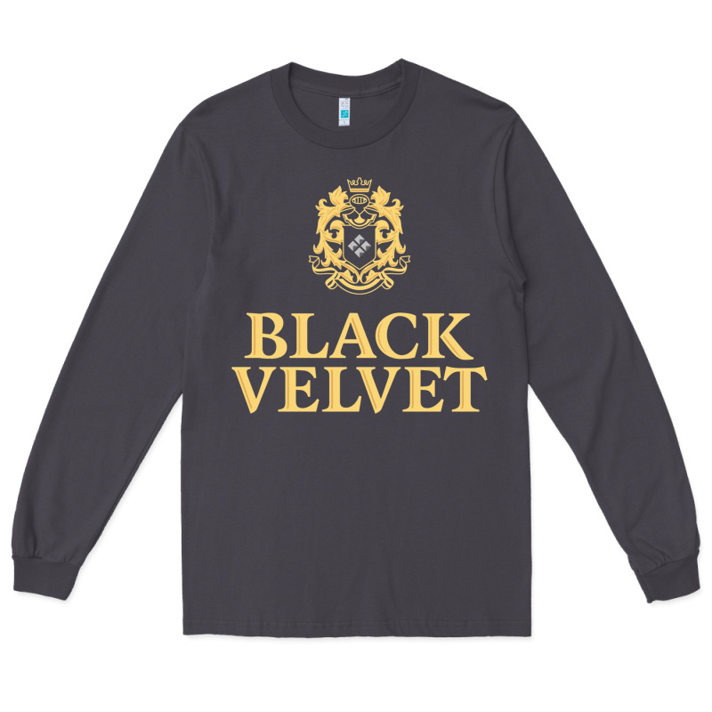Black Velvet Canadian Whisky Long Sleeve Tee by InspiraDesign | Teevron