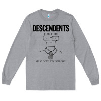 Heather Grey Milo Goes To College Long Sleeve Tee - InspiraDesign