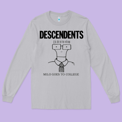 Milo Goes To College Long Sleeve Tee Designed By Inspiradesign