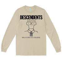 Mushroom Milo Goes To College Long Sleeve Tee - InspiraDesign