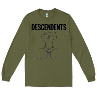 Army Green Milo Goes To College Long Sleeve Tee - InspiraDesign