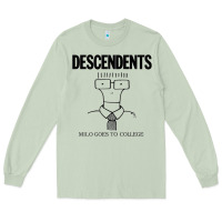Matcha Milo Goes To College Long Sleeve Tee - InspiraDesign