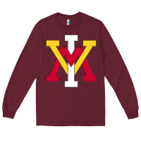 Burgundy Keydets VMI Classic Long Sleeve Tee - InspiraDesign