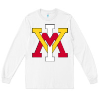 White Keydets VMI Classic Long Sleeve Tee - InspiraDesign