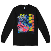 Black jeff gordon dupont vintage racing Long Sleeve Tee - InspiraDesign
