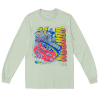 Matcha jeff gordon dupont vintage racing Long Sleeve Tee - InspiraDesign