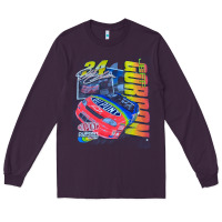 Plum jeff gordon dupont vintage racing Long Sleeve Tee - InspiraDesign