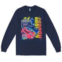 Navy jeff gordon dupont vintage racing Long Sleeve Tee - InspiraDesign