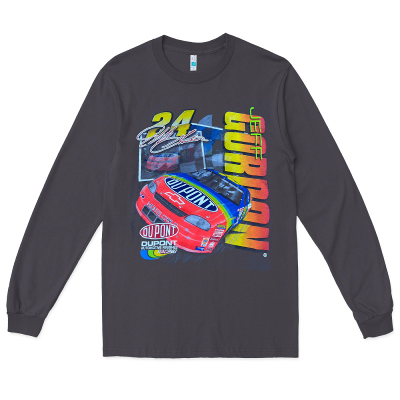 Jeff Gordon Dupont Vintage Racing Long Sleeve Tee by InspiraDesign | Teevron