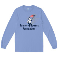 Colony Blue Tunnel To Towers F-oundation American Flag USA Flag Long Sleeve Tee - InspiraDesign