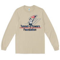 Mushroom Tunnel To Towers F-oundation American Flag USA Flag Long Sleeve Tee - InspiraDesign