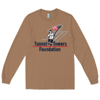 Toasted Coconut Tunnel To Towers F-oundation American Flag USA Flag Long Sleeve Tee - InspiraDesign