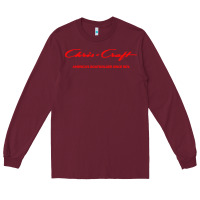 Burgundy chris boat company Long Sleeve Tee - InspiraDesign