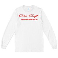White chris boat company Long Sleeve Tee - InspiraDesign