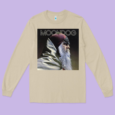 Moondog Musician Poster Essential Long Sleeve Tee Designed By Inspiradesign