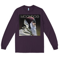 Plum Moondog Musician Poster Essential Long Sleeve Tee - InspiraDesign