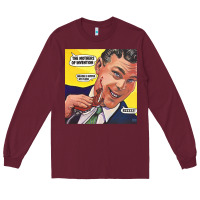 Burgundy The Mothers Of Invention - Weasels Ripped My Flesh Long Sleeve Tee - InspiraDesign