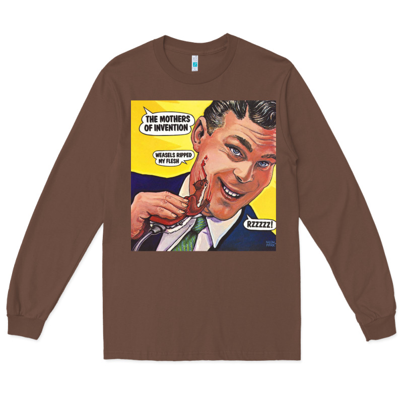The Mothers Of Invention - Weasels Ripped My Flesh Long Sleeve Tee by InspiraDesign | Teevron