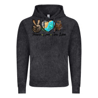Vintage Black Peace Love Sea Lion Vintage Hoodie - LillyAllenDesigns
