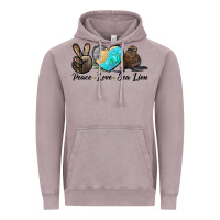 Vintage Zinc Peace Love Sea Lion Vintage Hoodie - LillyAllenDesigns