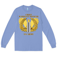 Colony Blue Emblem warrant officer cw5 Long Sleeve Tee - InspiraDesign