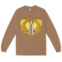 Toasted Coconut Emblem warrant officer cw5 Long Sleeve Tee - InspiraDesign