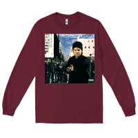 Burgundy Amerikkkas most wanted Long Sleeve Tee - InspiraDesign