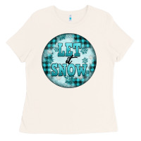 Bone let it snow Ladies Tee - FaDigitalArtStudio