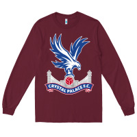 Burgundy the-crystal-palace-f.c.-cool Long Sleeve Tee - InspiraDesign